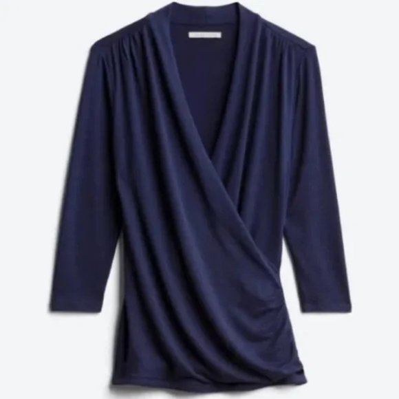 41 Hawthorn Tops - 🔥MOVING SALE🔥 - NWT 41 Hawthorn Henri Surplice Ruche Knit Top